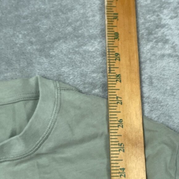 GAP Mens Olive Green Short Sleeve Henley Shirt a0441 - Picture 5 of 9
